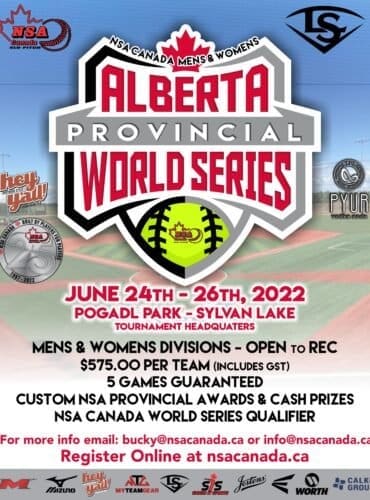2022 Alberta Men’s and Women’s Provincial Championships – June 24-26, 2022                     CANCELLED DUE TO INCLEMENT WEATHER