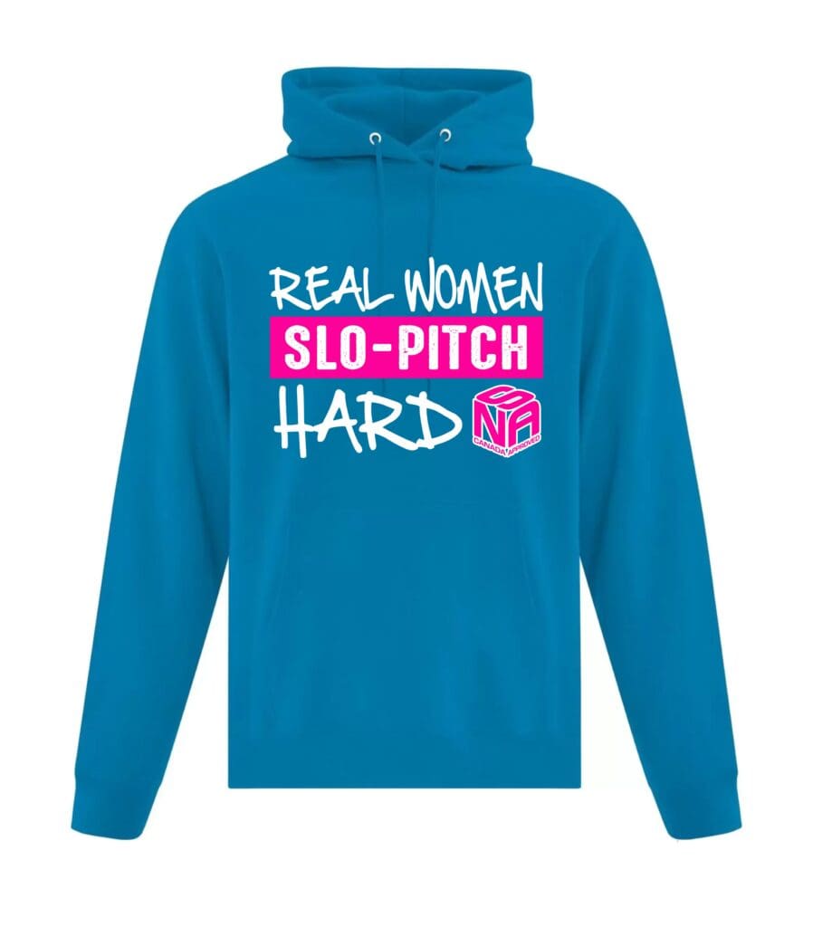 Ladies Electric Blue Hoodie NSA Canada