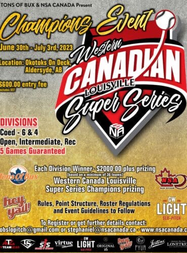 Western Canadian Louisville Super Series Championship Weekend – June 30-July 03, 2023