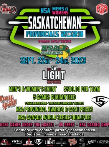 2023 NSA Canada SK Provincial Mens and Womens Championships – Sept. 22 – 24, 2023