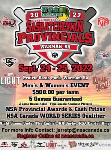 2022 Saskatchewan Men’s & Women’s Provincial Championships – Sept.24-25, 2022