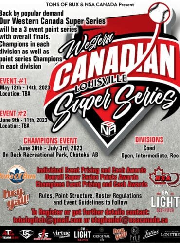 2023 Western Canadian Louisville Super Series May 12th – 14th (EVENT #1)