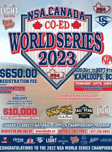 2023 NSA Canada World Series COED Championships – Aug.31-Sept.04, 2023